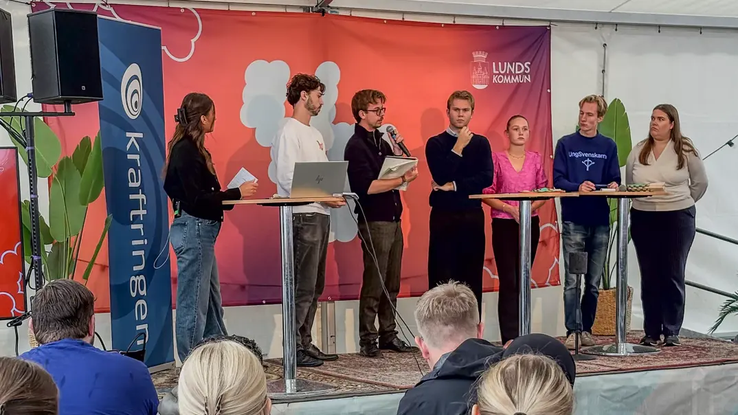 Kraftringens panel under Youth Takeover.